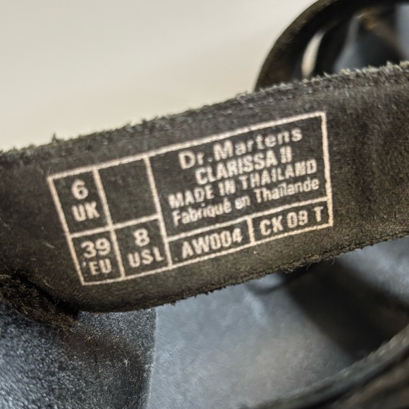 Dr Martens Clarissa II Sandals black woman’s size 8 - Picture 2 of 9